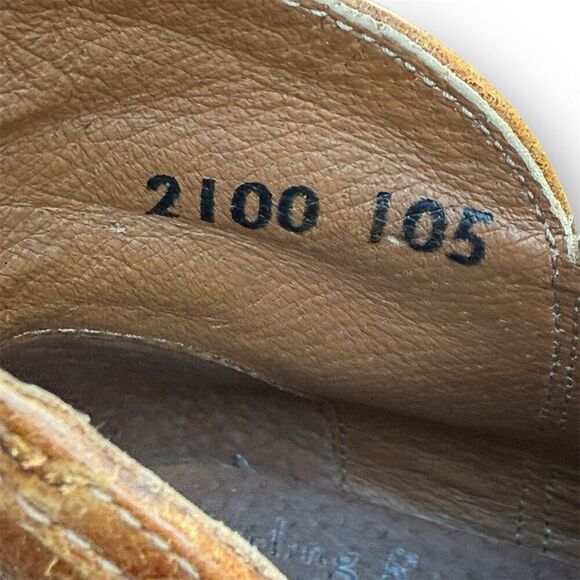 Sterling River Women's Brown Leather Fringe Ankle Cowboy Boots Size 6 - Picture 10 of 13